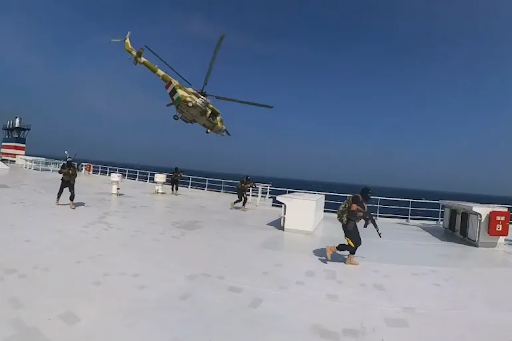 Aksi Serangan Kelompok Houthi di Laut Merah